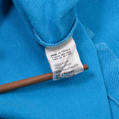 Vintage Lacoste 3er Polo-Shirts Made in France Größe 4 ca. 50,5-54cm - Petrol/Rot/Grün