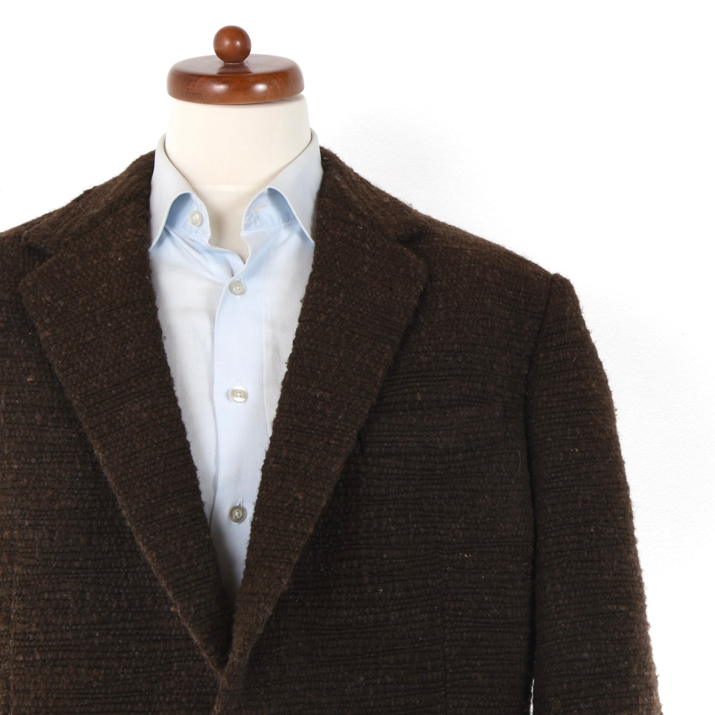 Vintage Thick Wool Jacket ca. 61.5cm - Brown