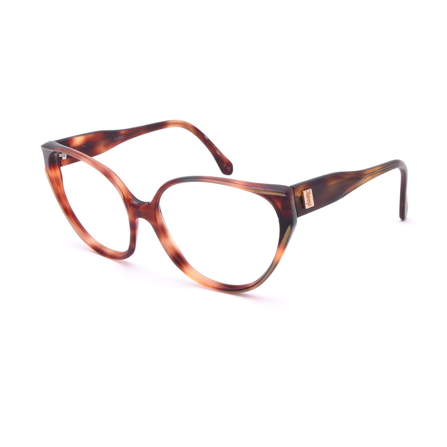 Vintage Yves Saint Laurent 1970er Fassung Mod. Biblos - Schildpatt