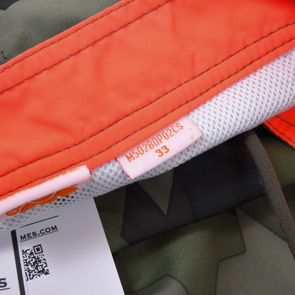 Sundek Swim Trunks Size 33 - Green Star Camouflage