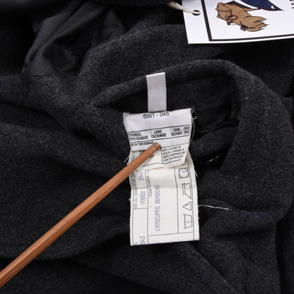 Salvatore Ferragamo Wolle-Kaschmir Car Coat/Mantel Gr. 54 Made in Italy - Grau