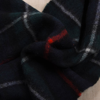 Highland Castle x2 Wool Scarves Made in Scotland ca. 147-148cm - Plaid/Tartain