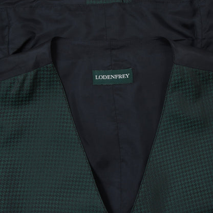 Lodenfrey Silk-Blend Trachten Vest Size 28 ca. 59.5cm - Green/Black