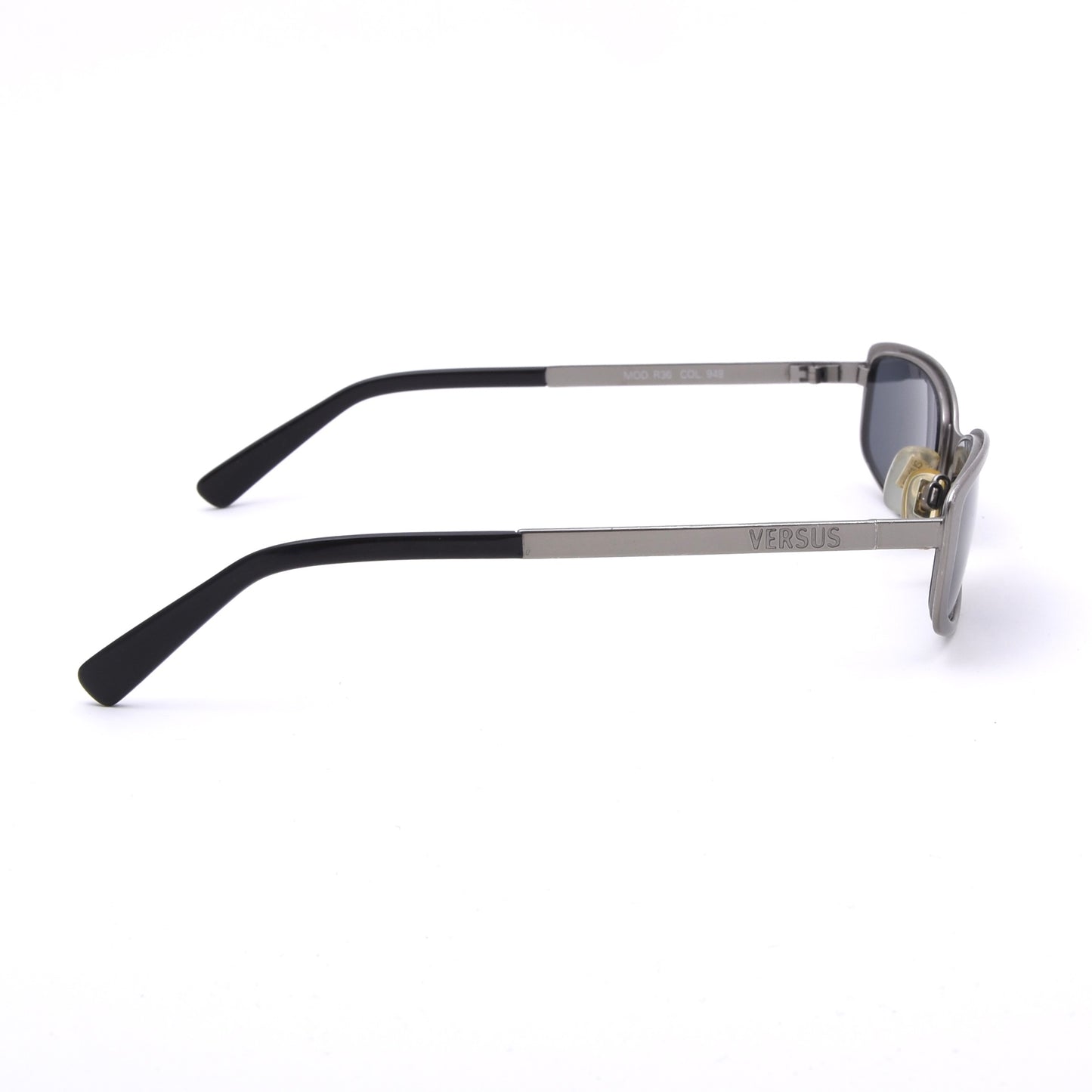 Vintage 1996 Versus Gianni Versace Mod. R36 Col. 947 Sunglasses - Gunmetal