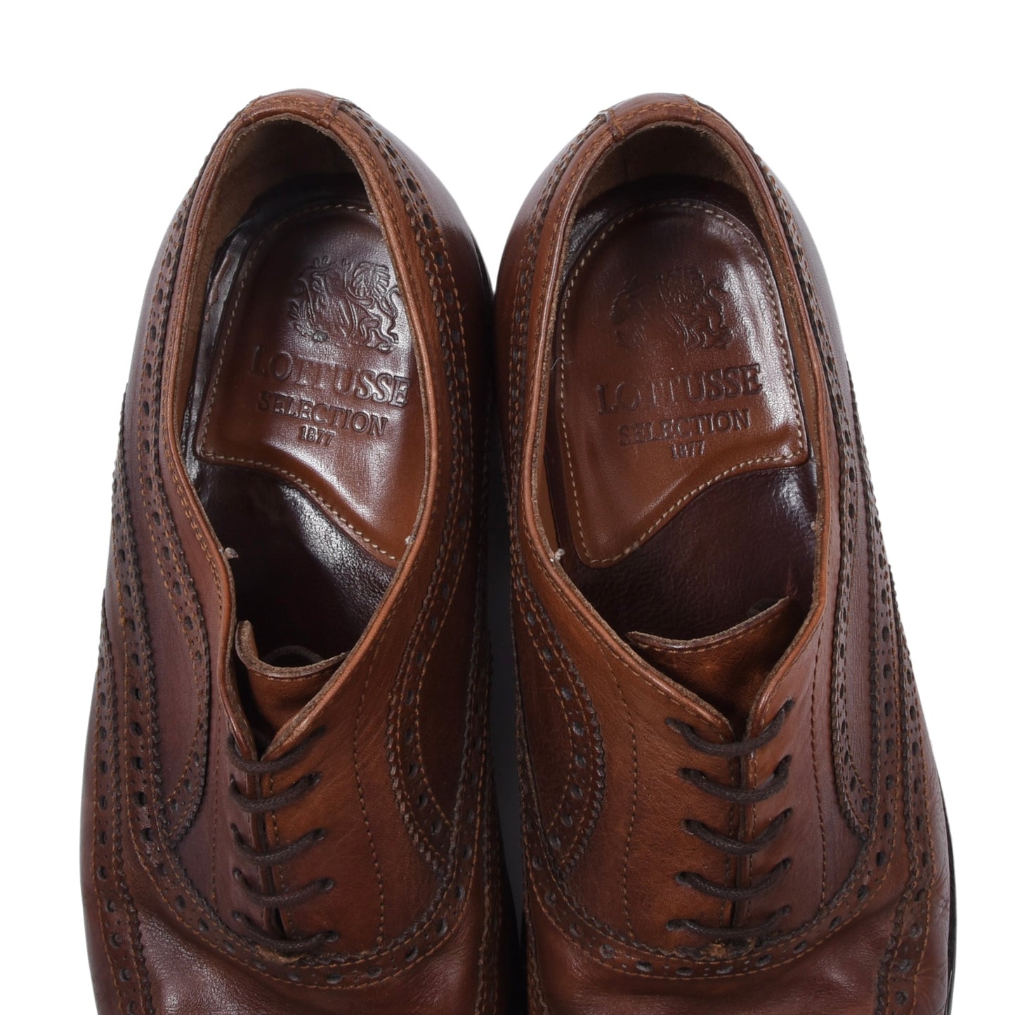 Lottusse Selection Leather Shoes Size 9 - Brown