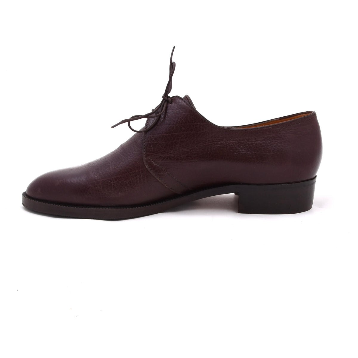 A. Testoni Derby Schuhe Gr. 7.5 F – Bordeaux-Braun