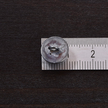 9x .835 Silver Round Trachten Buttons ca. 8.73g