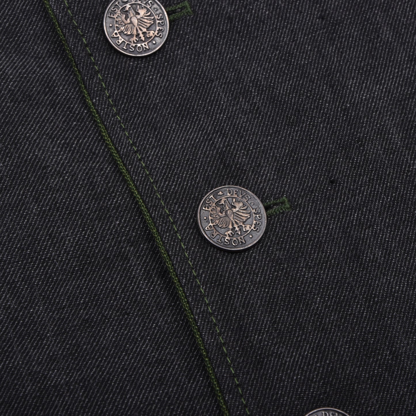 Allwerk 100% Leinen Janker/Jacke Größe 46 ca. 52,5cm - Grau