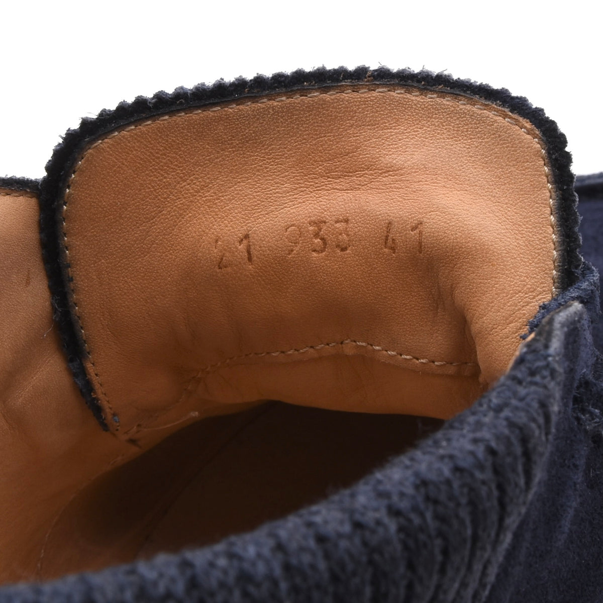Aurelien Wildleder 'Desert Boots' Gr. 41 - Marineblau