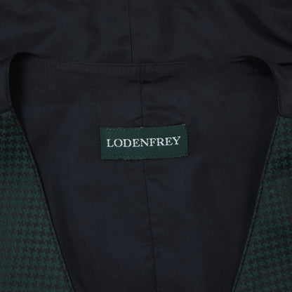 Lodenfrey Silk-Blend Trachten Vest Size 28 ca. 59.5cm - Green/Black