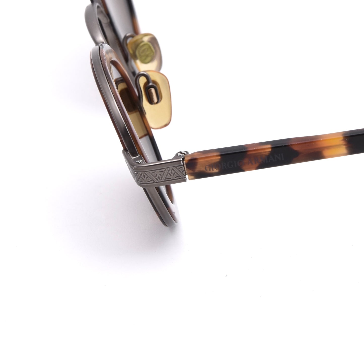 Vintage Giorgio Armani 1980er-90er Sonnenbrille Modell 613 - Schildpatt