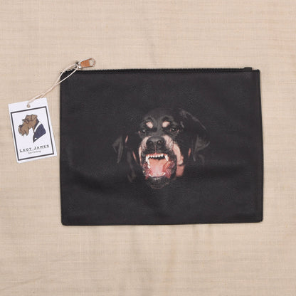 Givenchy Rottweiler Clutch - Schwarz
