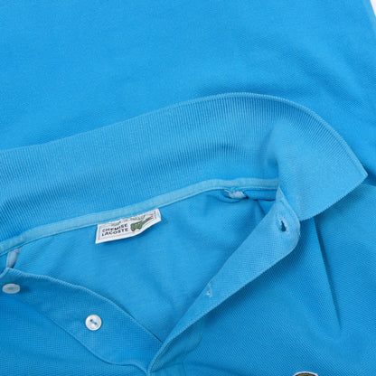 Vintage Lacoste 3er Polo-Shirts Made in France Größe 4 ca. 50,5-54cm - Petrol/Rot/Grün