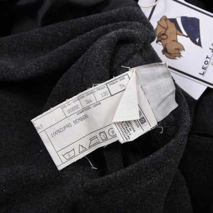 Salvatore Ferragamo Wolle-Kaschmir Car Coat/Mantel Gr. 54 Made in Italy - Grau