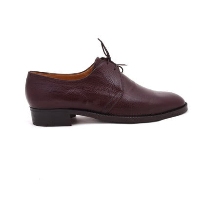 A. Testoni Derby Schuhe Gr. 7.5 F – Bordeaux-Braun