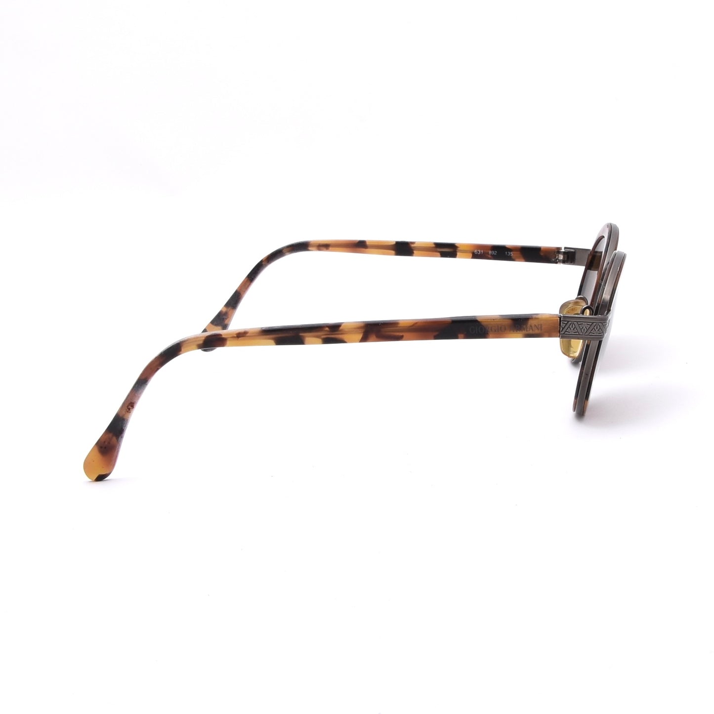 Vintage Giorgio Armani 1980er-90er Sonnenbrille Modell 613 - Schildpatt
