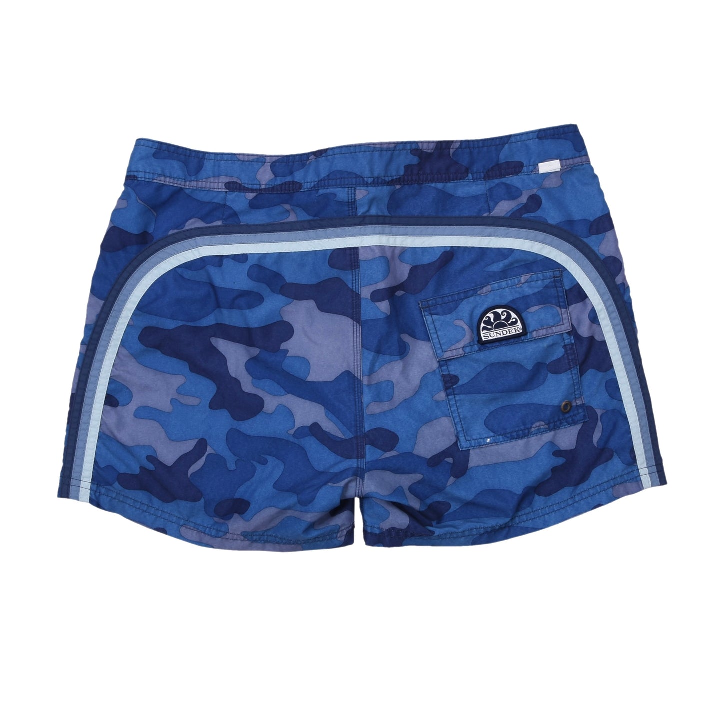 Sundek Badehose Größe 33 - Blaue Camouflage