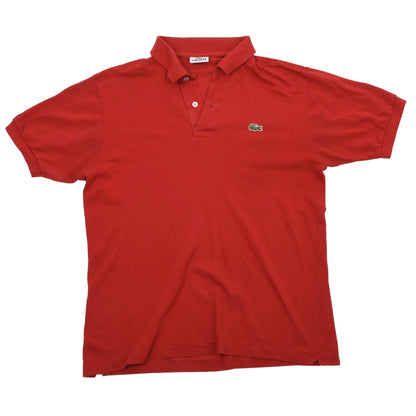 Vintage Lacoste 3er Polo-Shirts Made in France Größe 4 ca. 50,5-54cm - Petrol/Rot/Grün