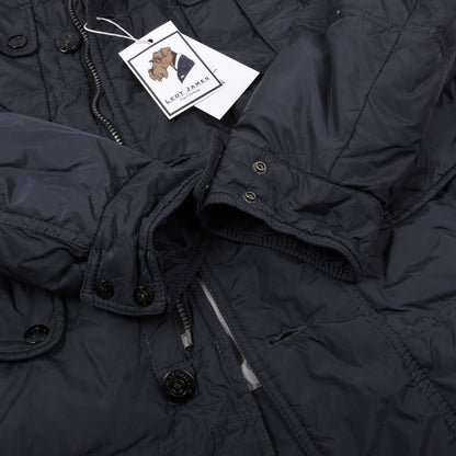 Cerruti Daunen Steppjacke Gr. M - Marineblau