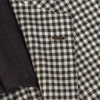 NWD Sartorio Napoli Wool-Silk-Linen Jacket Size 48