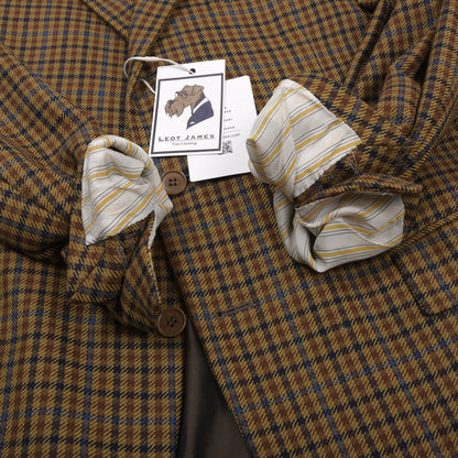 Al Duca D'Aosta x Pal Zileri 100% Wool Jacket Size 54 Made in Italy - Gunclub Check