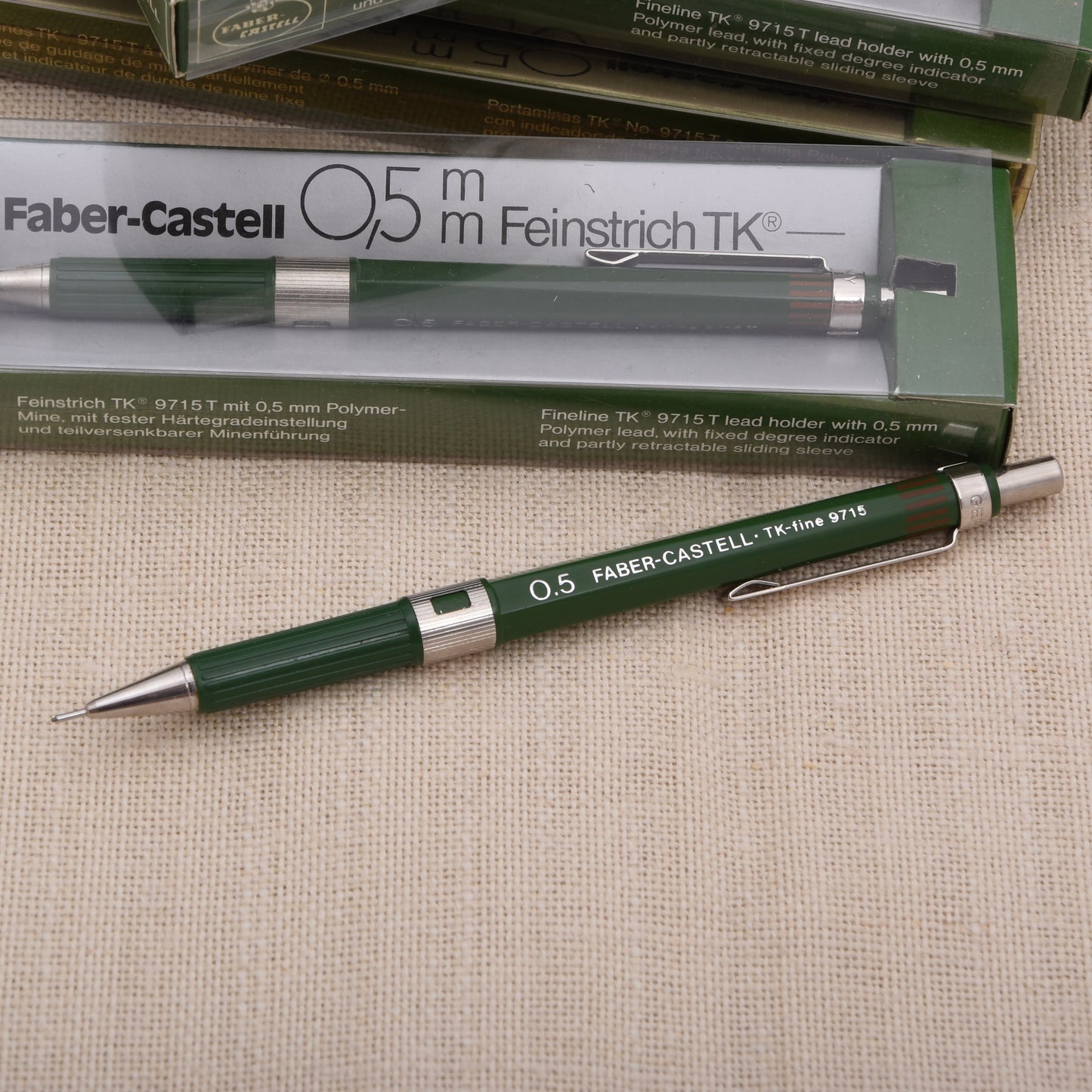 Vintage Faber-Castell TK 9715 Druckbleistift 0,5 mm – New Old Stock (NOS) – Made in Germany