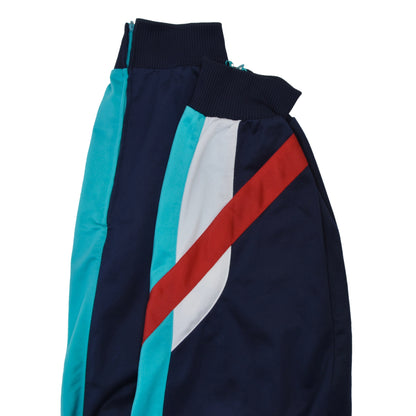 Vintage 1990s Adidas Track Suit Size D6 - Navy, Teal, Red