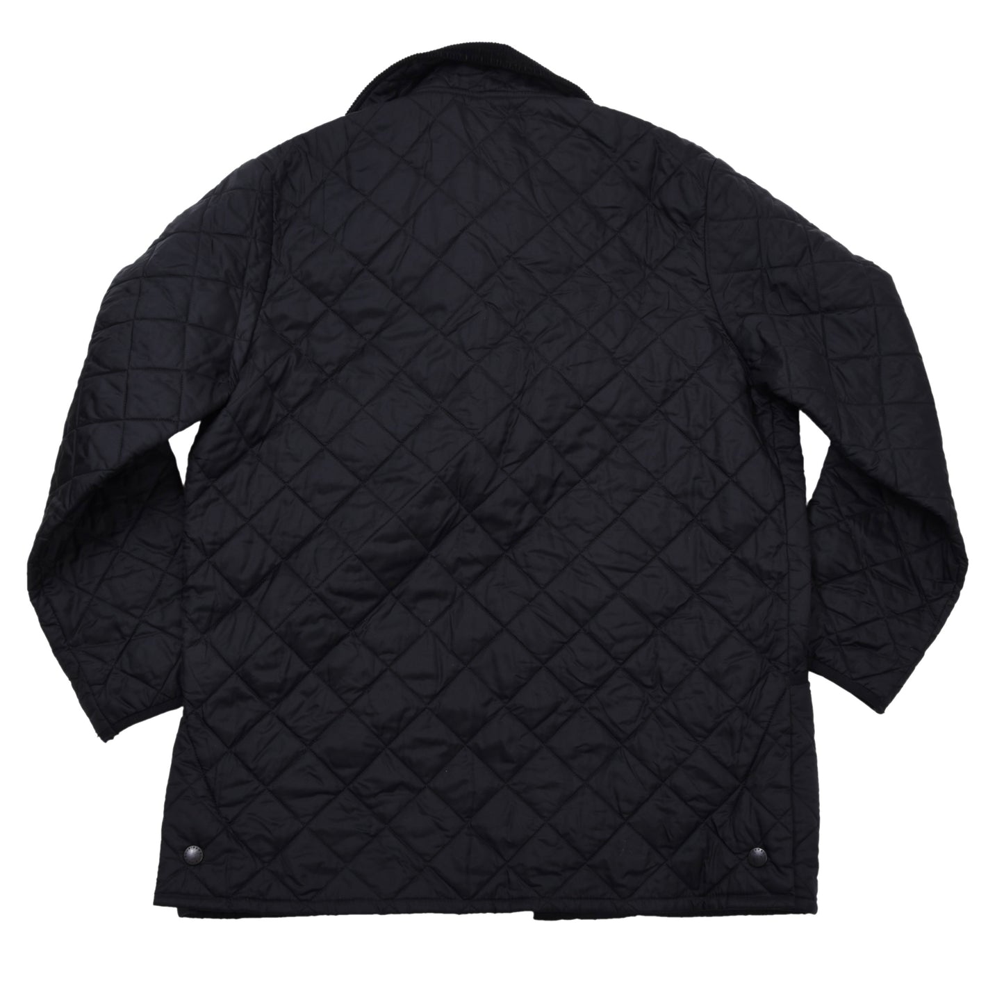 Barbour Liddesdale Quilted Jacket Size M Chest ca. 59.5cm - Black