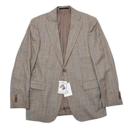 DAKS London Jacke Wolle-Seide Größe 46 Brust ca. 50cm - Kariert