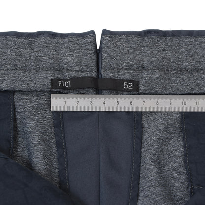 PT01 Super Slim Fit Stretch Pants Size 52 ca. 46cm - Grey