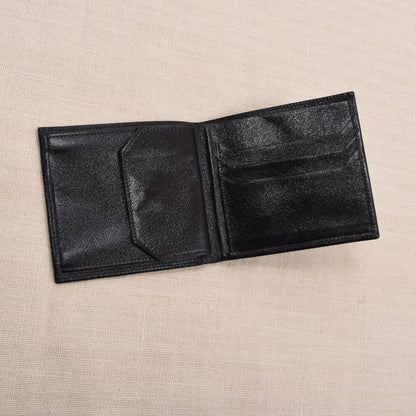 NOS Glanzleder Brieftasche - Schwarz