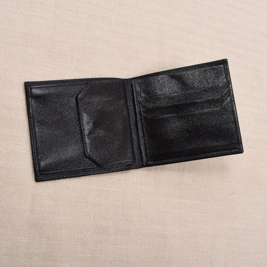 NOS Glanzleder Brieftasche - Schwarz