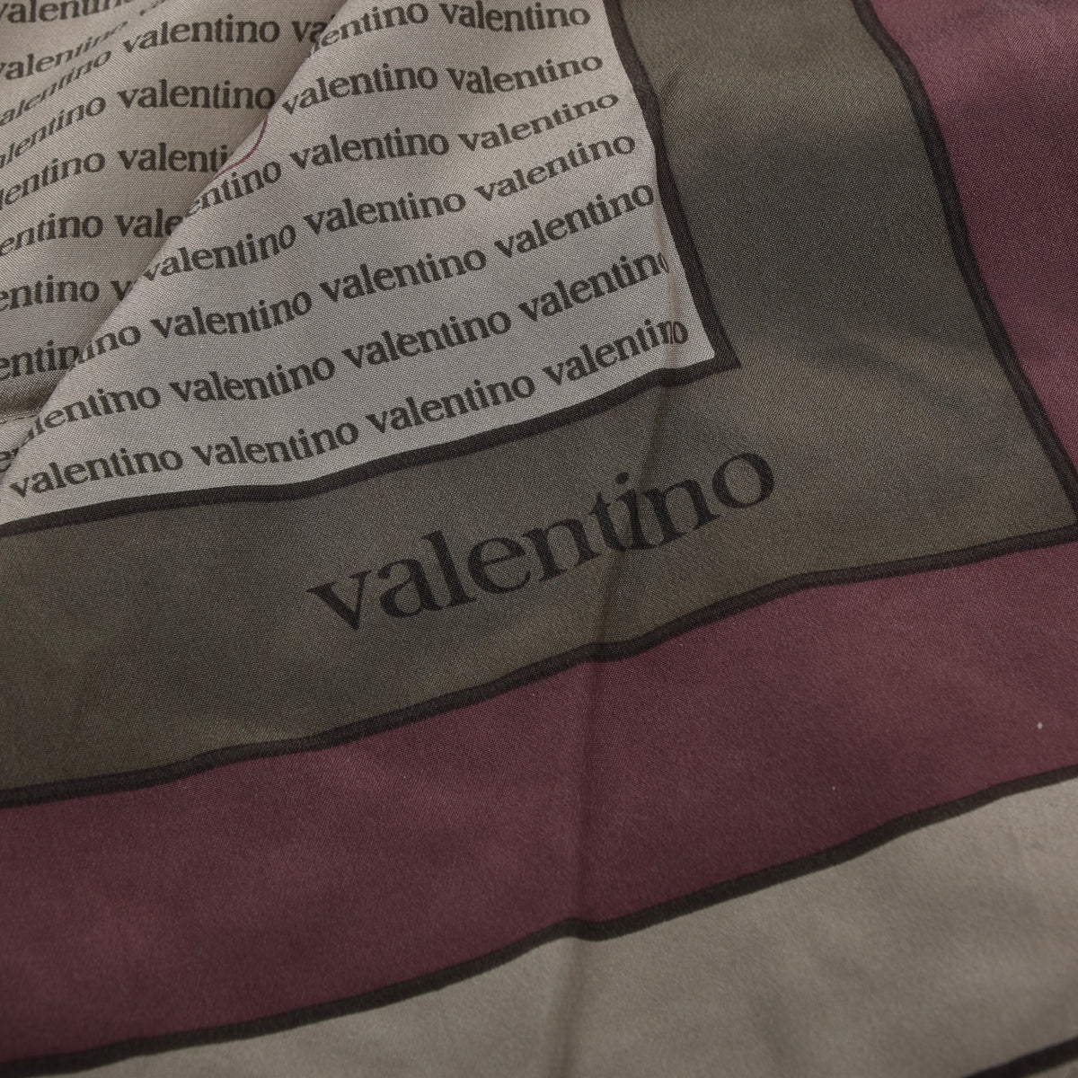 Vintage Valentino Silk Scarf 73cm x 73cm - Spellout