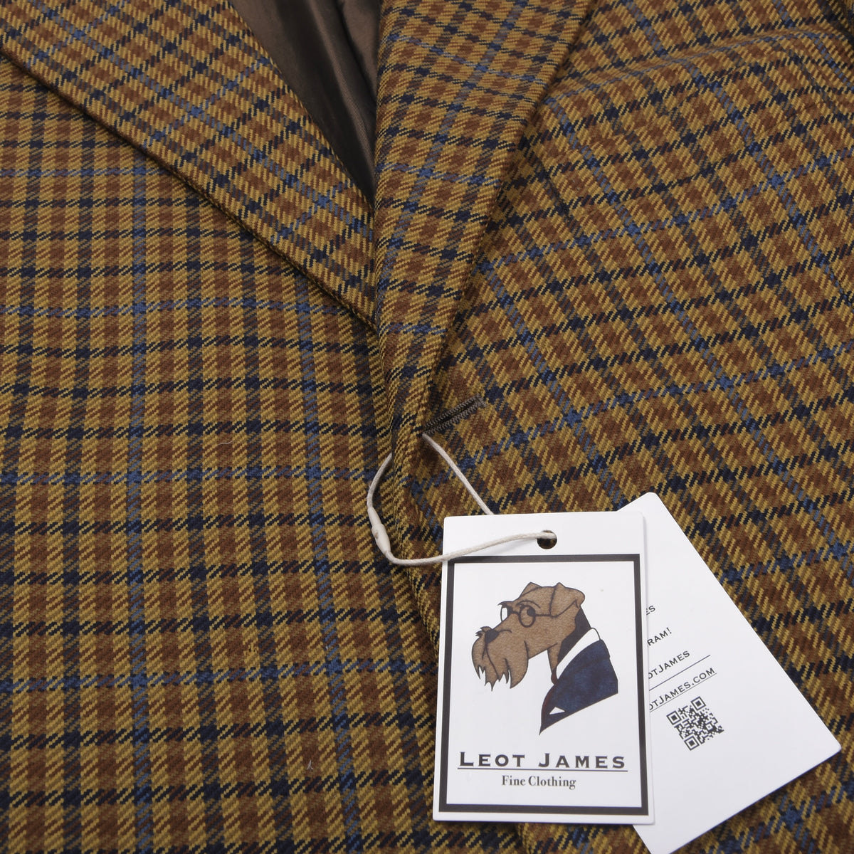 Al Duca D'Aosta x Pal Zileri 100% Wool Jacket Size 54 Made in Italy - Gunclub Check