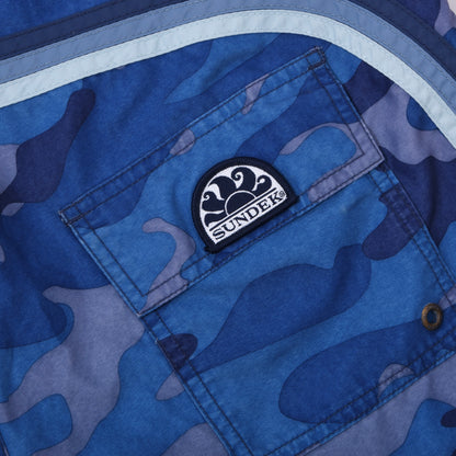 Sundek Badehose Größe 33 - Blaue Camouflage