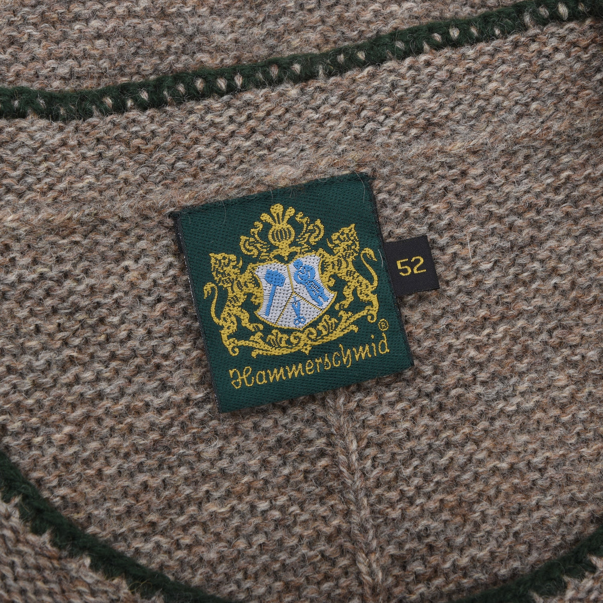 Hammerschmid 100% Wool Trachten Cardigan Sweater Chest ca. 62cm