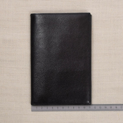 NOS Luxury Leather Travel Wallet - Black