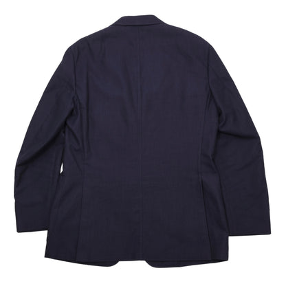 Canali Kei Unstructured Jacket Chest ca. 54cm - Navy Blue