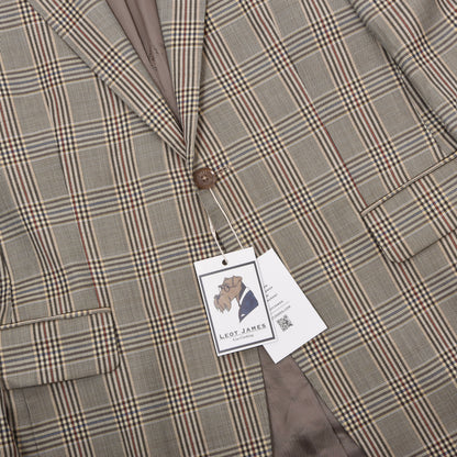 DAKS London Jacke Wolle-Seide Größe 46 Brust ca. 50cm - Kariert