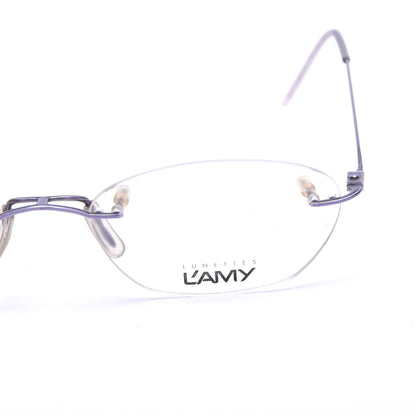 NWOT L'Amy Randlose Brillengestelle Mod. Origa 1010 - Violett