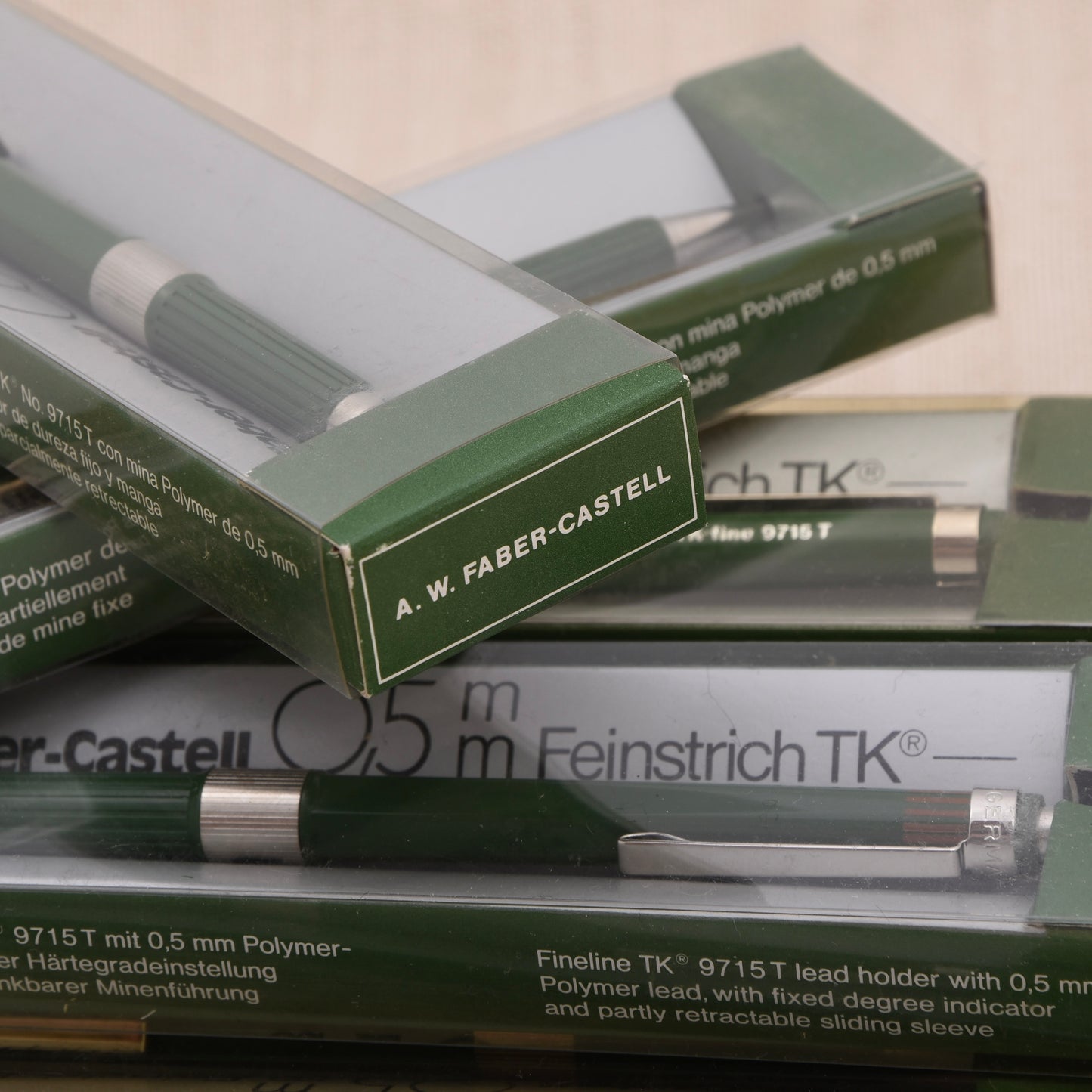 Vintage Faber-Castell TK 9715 Druckbleistift 0,5 mm – New Old Stock (NOS) – Made in Germany