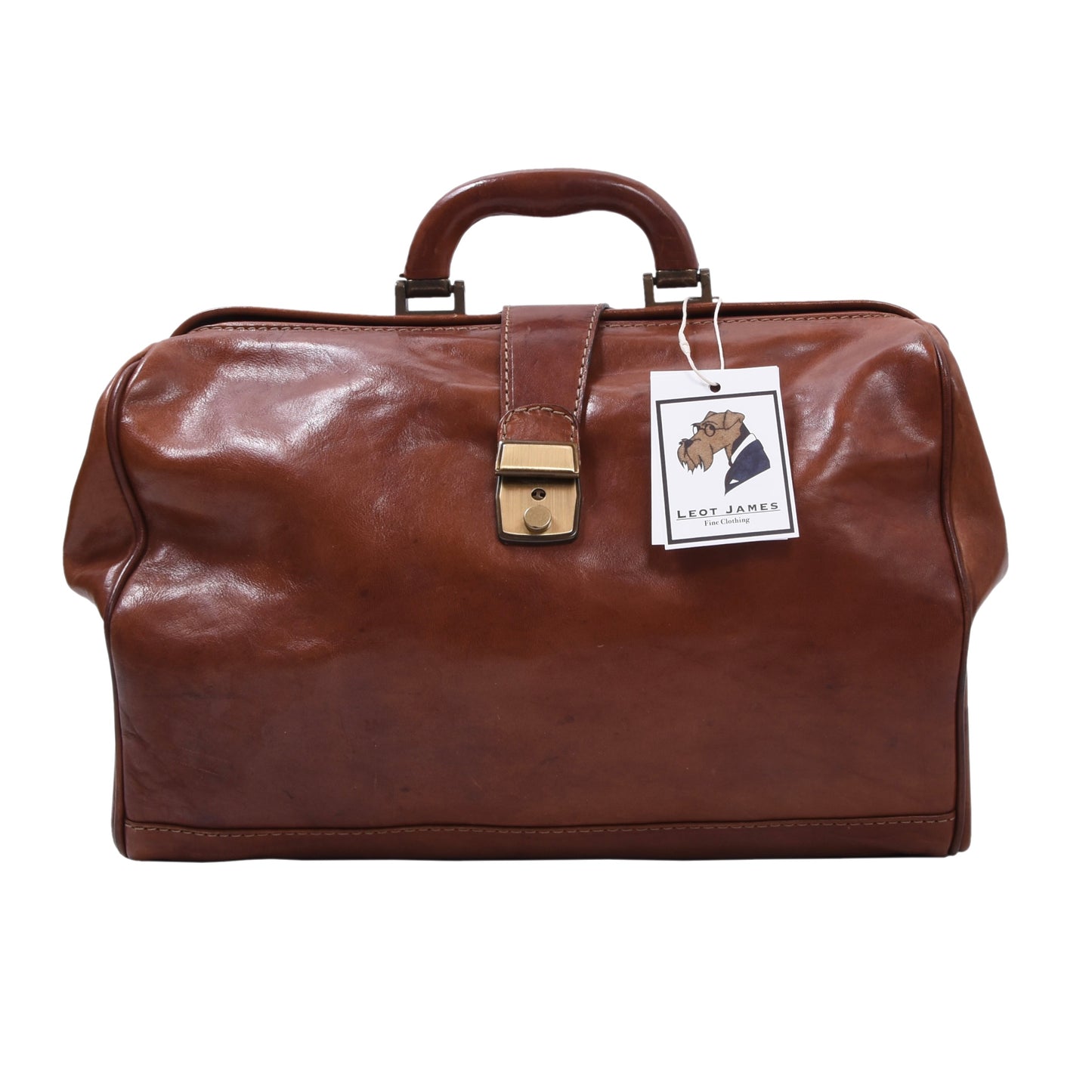 Die Fargo Leder Arzttasche/Handgepäck ca. 36,5cm - Braun