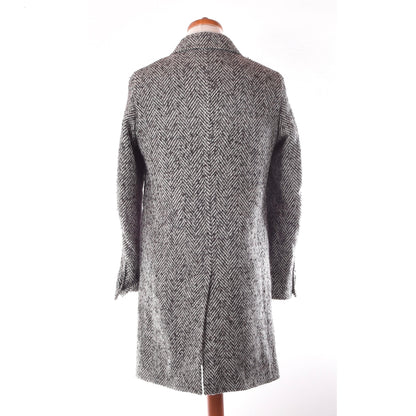 Sand Copenhagen Overcoat Size 46 ca. 50cm - Herringbone