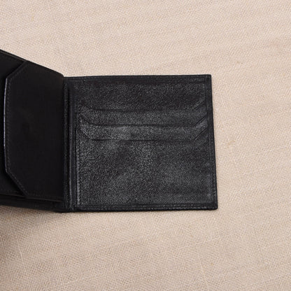 NOS Glanzleder Brieftasche - Schwarz