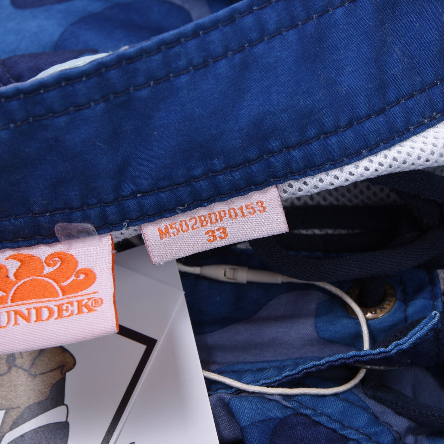 Sundek Badehose Größe 33 - Blaue Camouflage