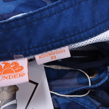 Sundek Badehose Größe 33 - Blaue Camouflage