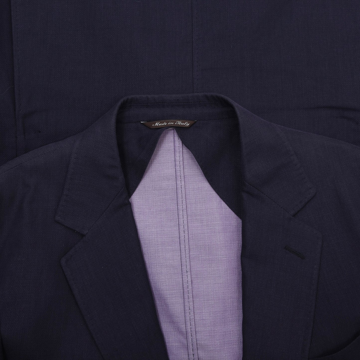 Canali Kei Unstructured Jacket Chest ca. 54cm - Navy Blue