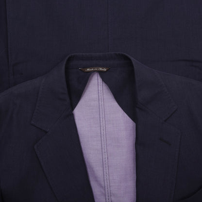 Canali Kei Unstructured Jacket Chest ca. 54cm - Navy Blue