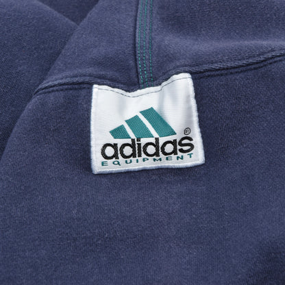 Vintage Adidas Equipment Sweatshirt Size D6 - Blue