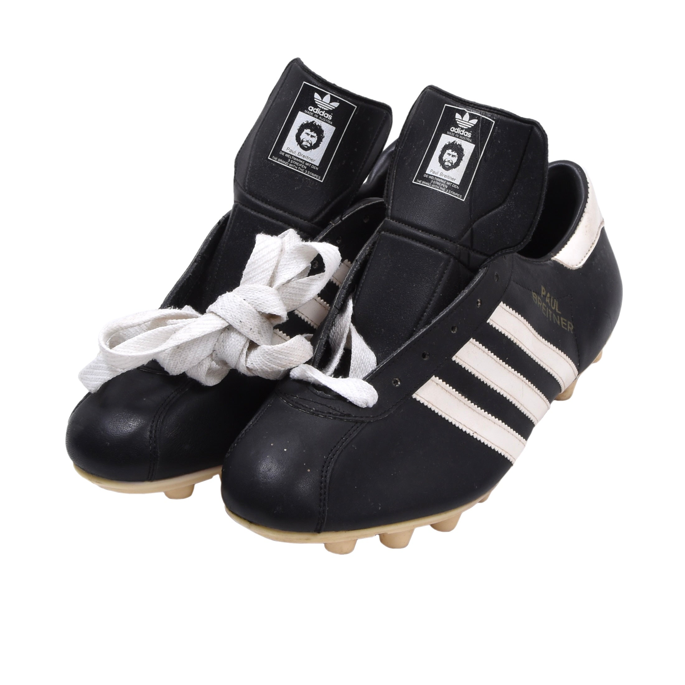 Vintage Adidas Paul Breitner Football Cleats/Shoes Made in Austra
